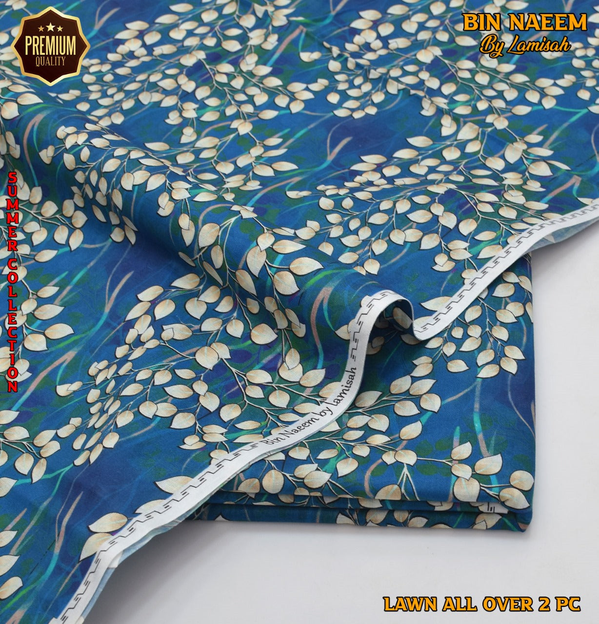 2 Piece Lawn Air Jet Printed Suit