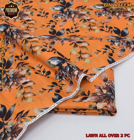 2 Piece Lawn Air Jet Printed Suit